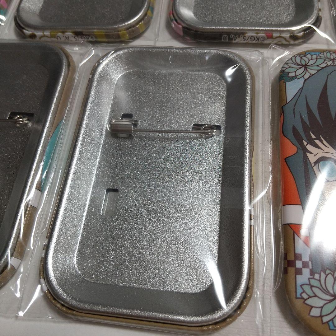 鬼滅の刃 まるかく缶バッジ 9個セット まとめ売り 時透無一郎 胡蝶しのぶ
