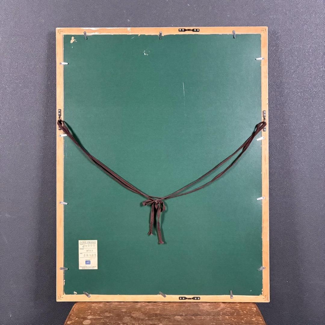 ジョアン・フック「サンゴ礁と熱帯魚」リトグラフ4点 直筆サイン入 額縁入