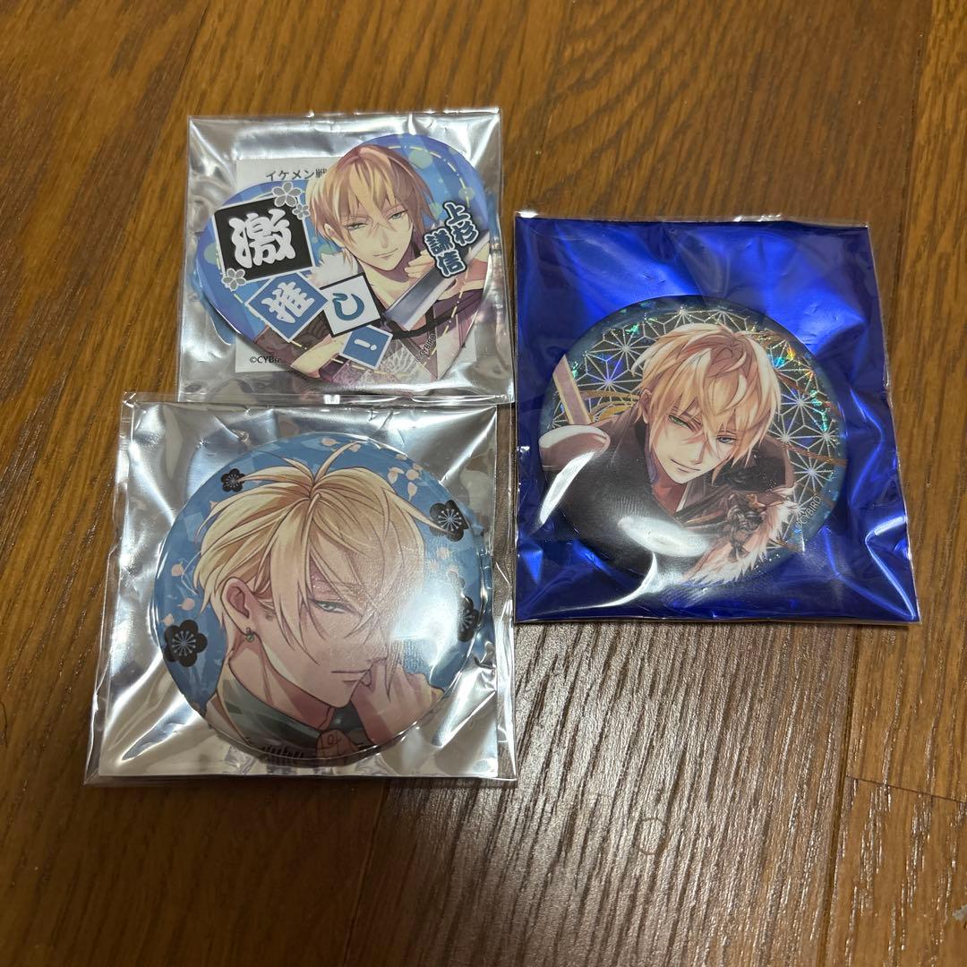 イケメン戦国 上杉謙信 缶バッジ - メルカリ