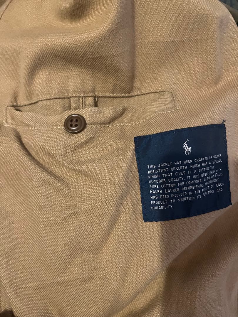 ラルフローレン　オイルドジャケット