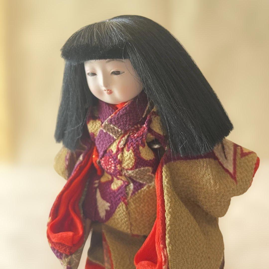 市松人形 野崎芳寿先生 初期 姫人形 作家 希少 着せ替え 日本人形 工芸品