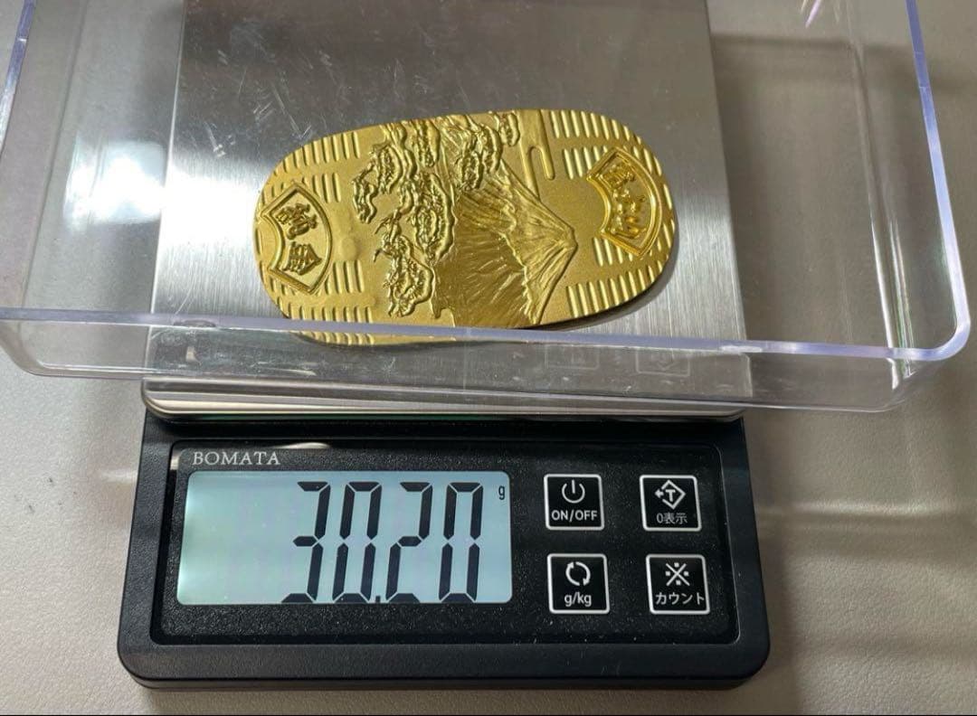 純金製富士山 小判 30g平成25年 世界文化遺産登録記念 光則作 レア