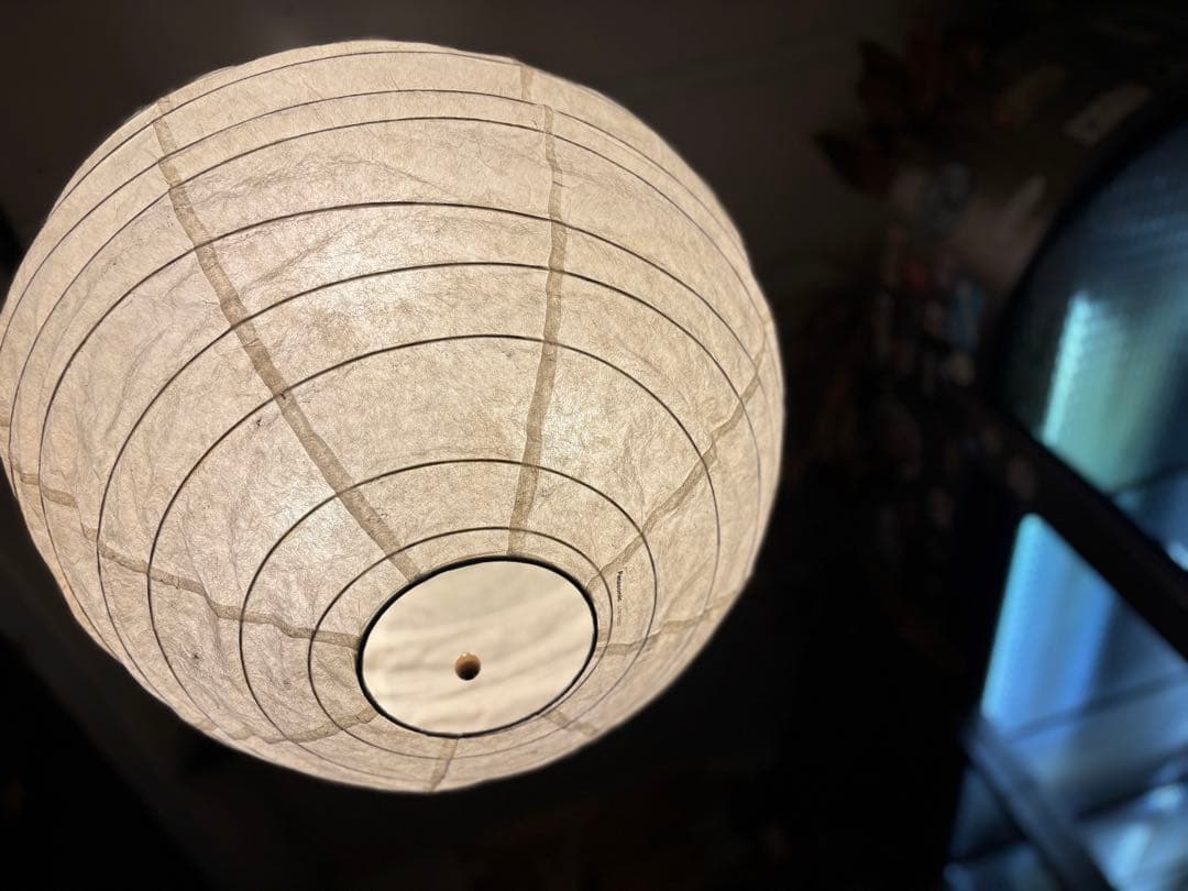 和紙 | パナソニック製 プルスイッチ付 LEDペンダント6畳用電球色