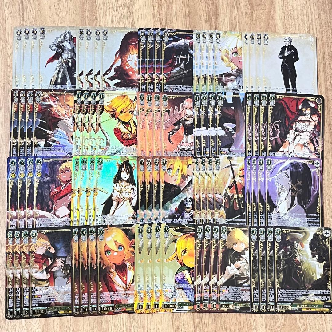 原作 オーバーロード　プレミアムブースター　OLR 4コン