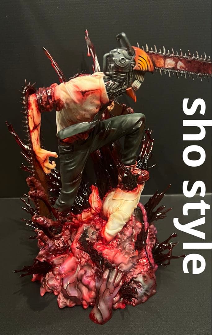 チェンソーマン 一番くじ　フィギュア 渋スク　リペイント　KK チェンソーマン 一番くじ フィギュア 渋スク リペイント KK チェンソー