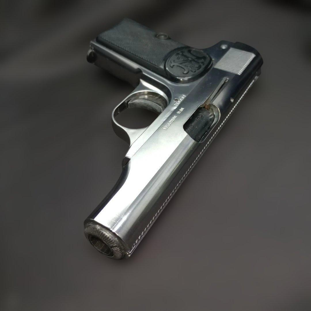 マルシン Browning M1910 モデルガン　シルバーABS　中古