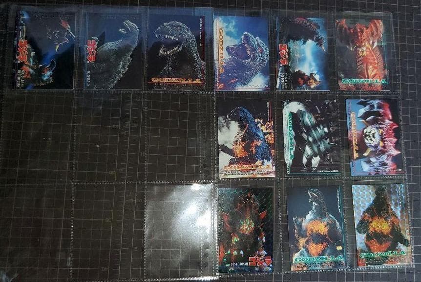 超レア① アマダ95年ゴジラカード 全102枚(カードナンバーエラーNo.95)