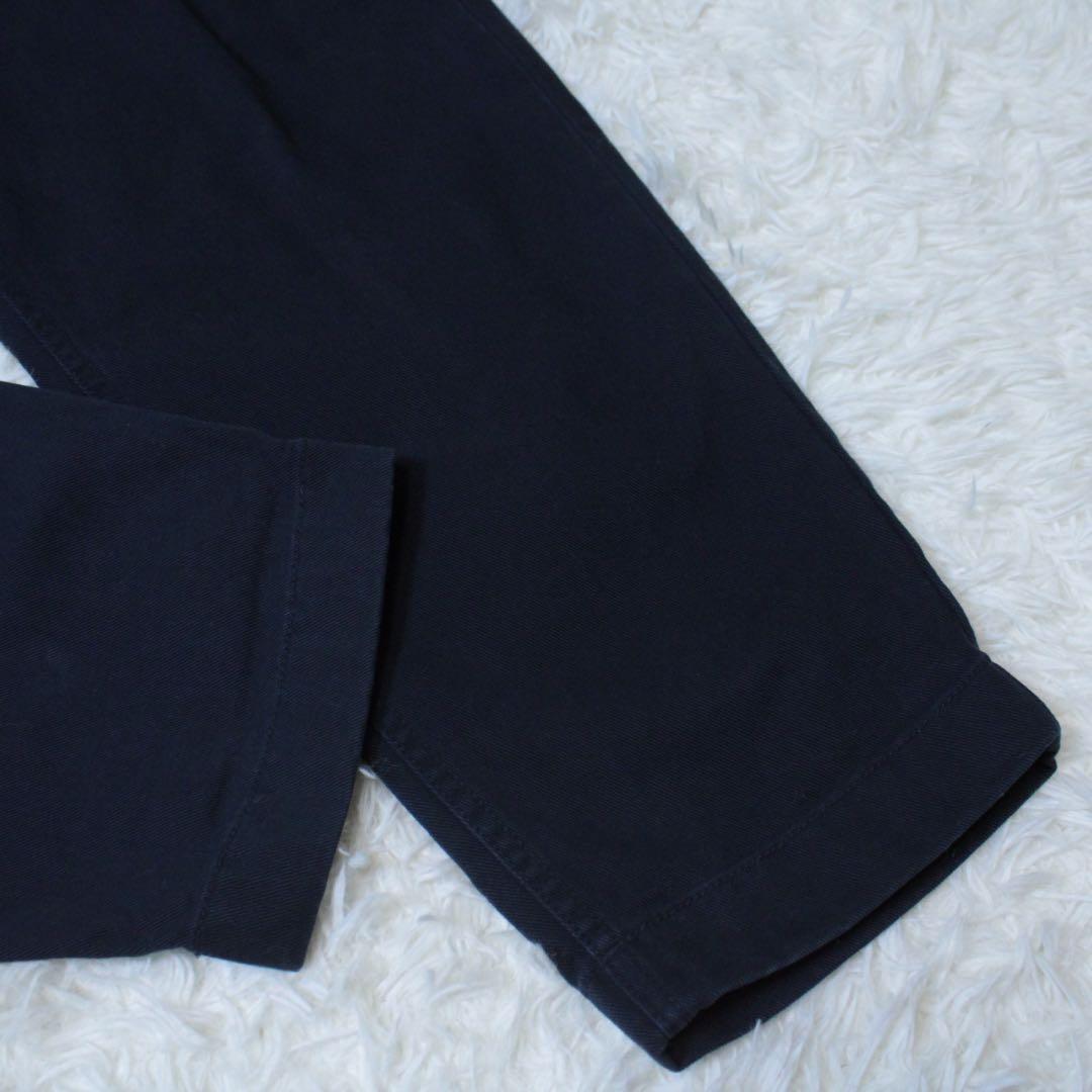 希少 ジャーナルスタンダードラックス ムラチノ ビックタック パンツ ネイビー