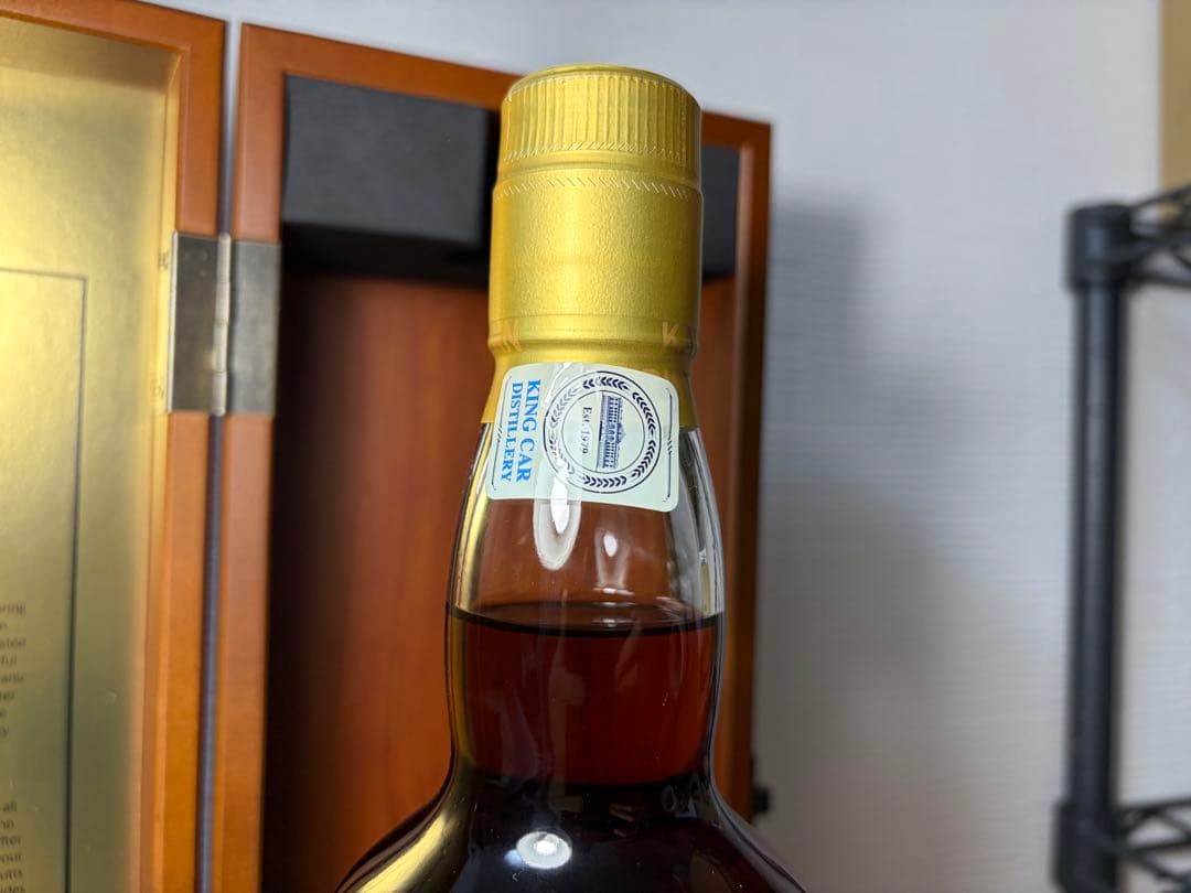 新品未開栓】KAVALAN FINO ウイスキー 700ml 木箱入り②