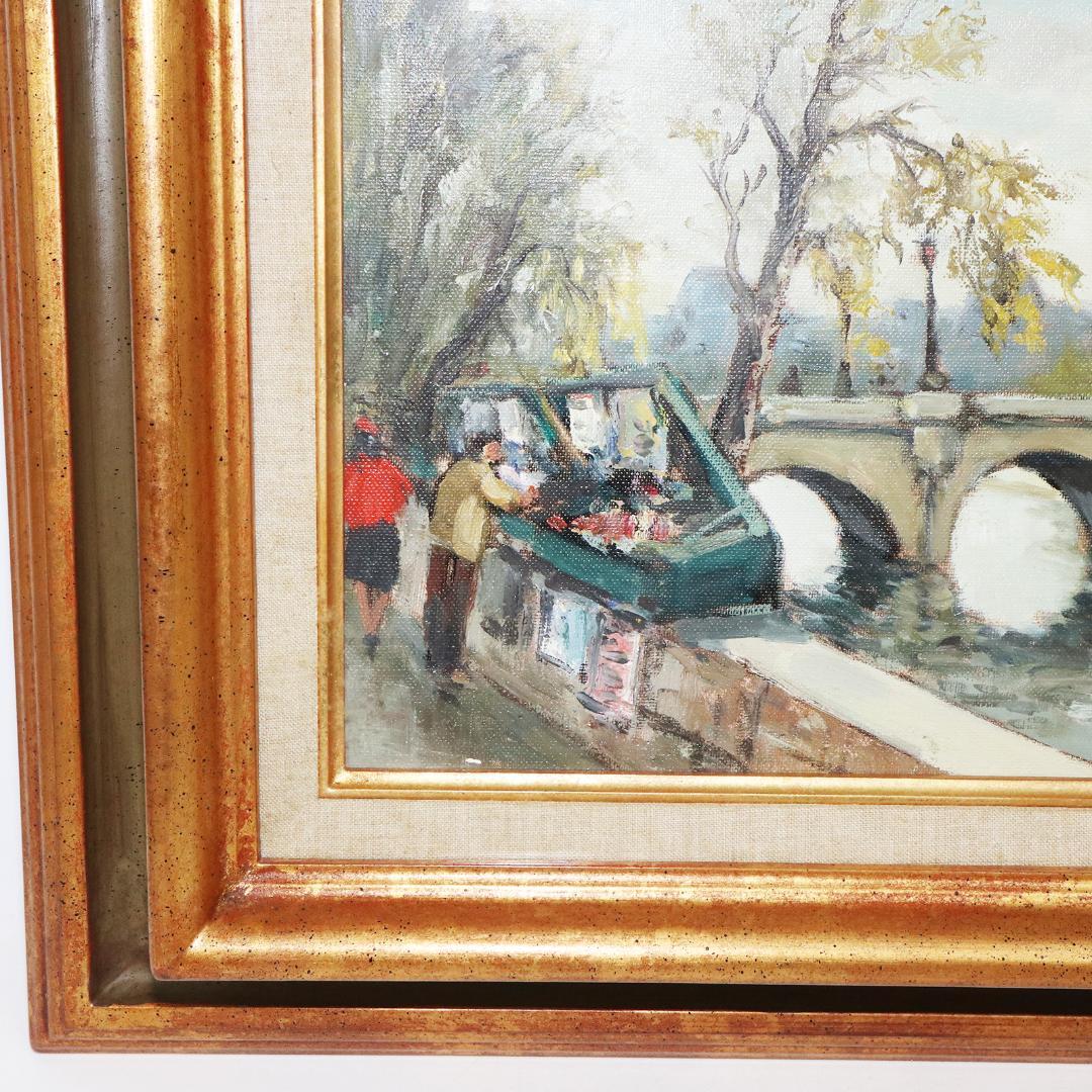 真作保証 5号 マルセル・マソン ポンヌフ パリの橋 F5