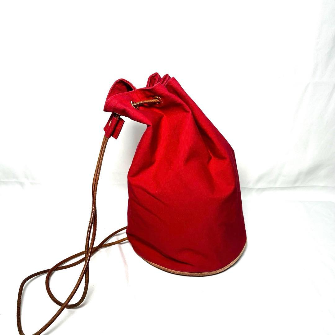 エルメス HERMES ポロションミミル PMバッグ レッド