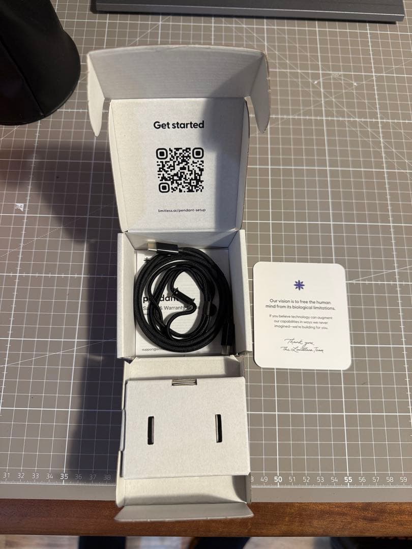 【新品】Limitless AI pendant ペンダント