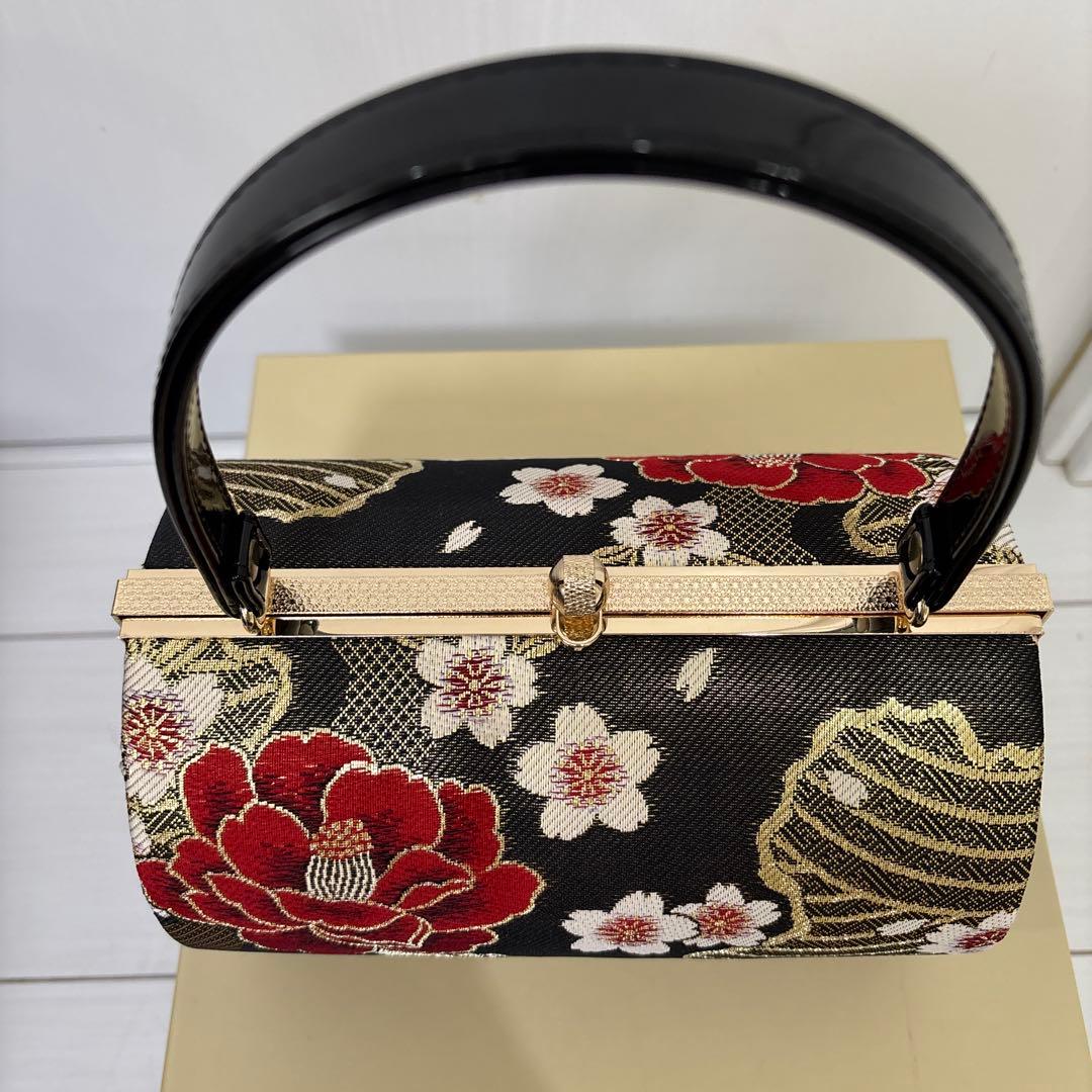 和装用バッグと下駄のセット