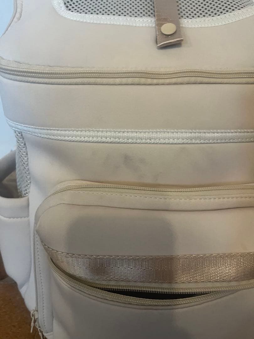 シティドッグ キャリーバッグRサイズ オフホワイト キャリーリュック