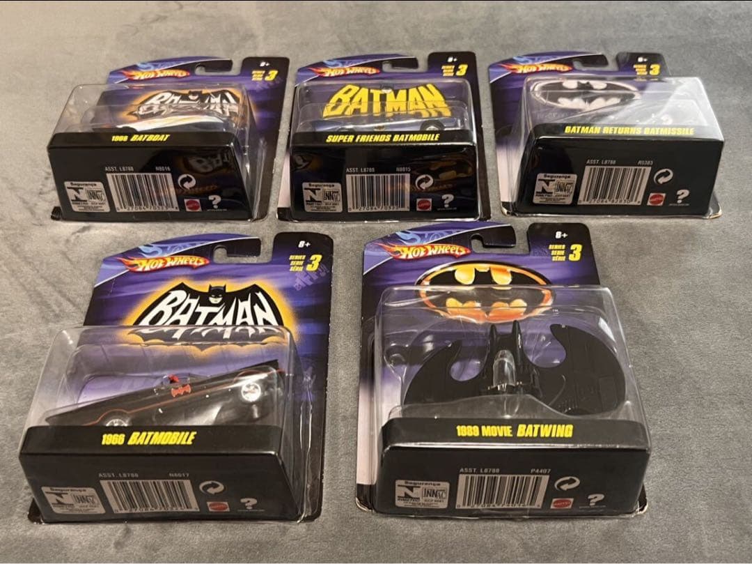 Hot Wheels シリーズ3 バットマン 開府済み BATMAN 2002