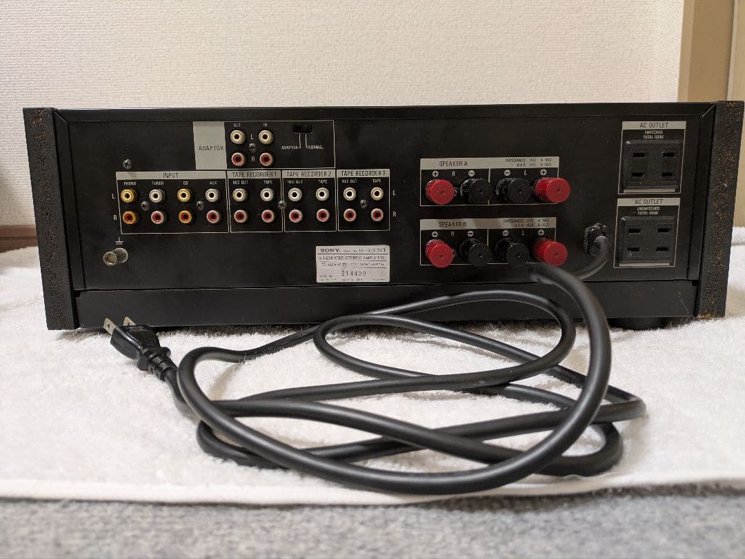 SONY TA-F333ESX Ⅱ プリメインアンプ 名機