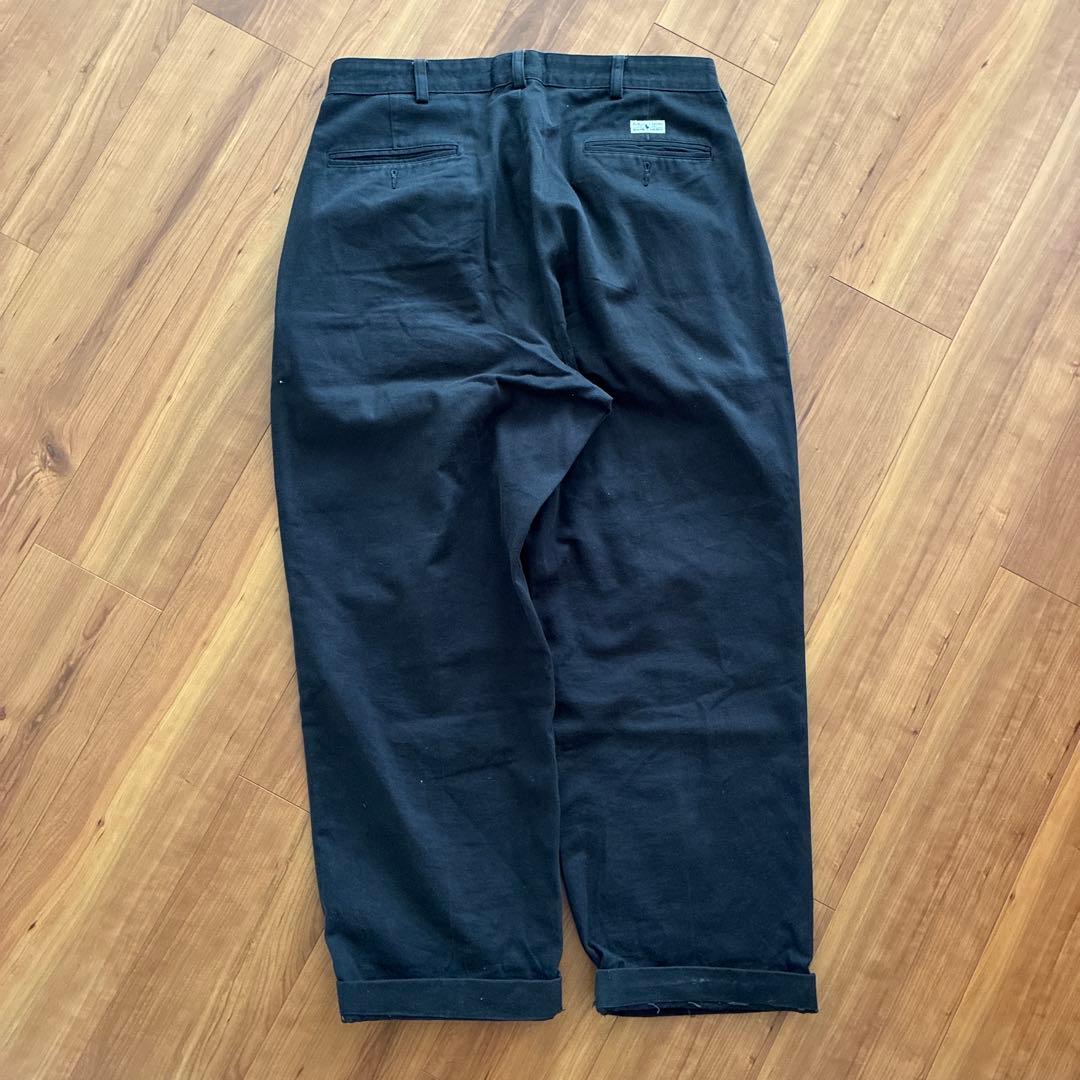 90s Ralph ポロチノ 黒 コットン HAMMOND 34/34 - winetouritalia.com