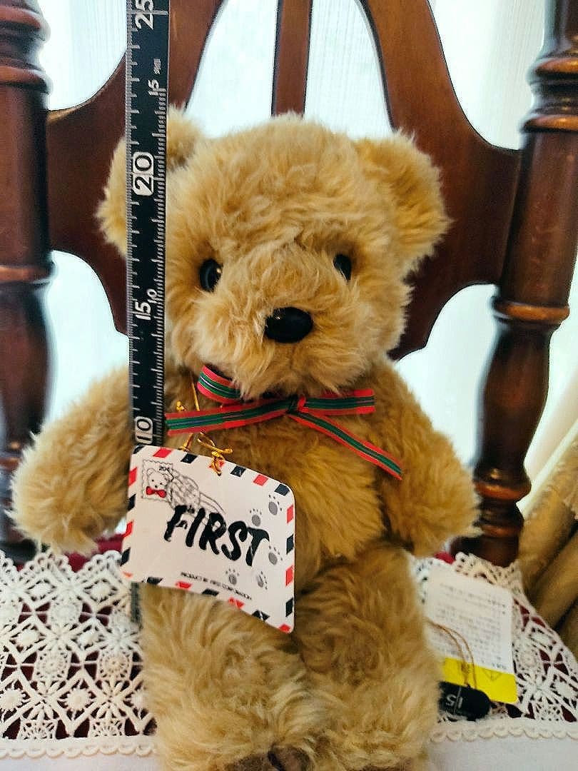 ファースト ファースト社　テディベア　クマ　 昭和　レトロぬいぐるみ