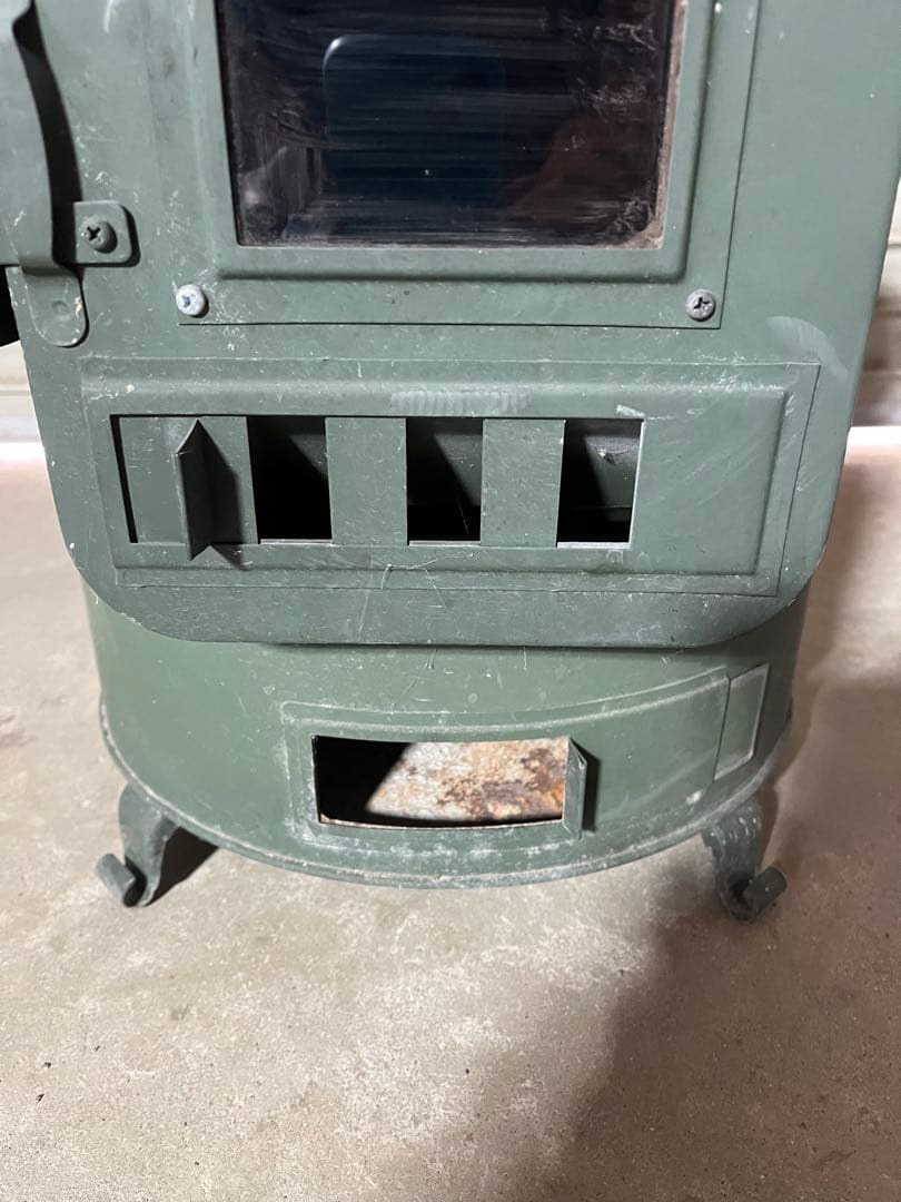 ◆ホンマ製作所◆クッキングストーブ◆薪ストーブ◆おまけ付◆ミリタリーグリーン◆
