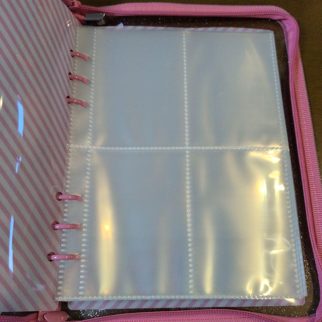 サンリオ ハローキティ クリアバインダー A5 カード収納 レア 6穴