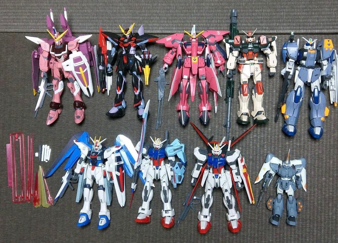 機動戦士ガンダムSEED FREEDOM HG ガンプラ プラモデル12個セット