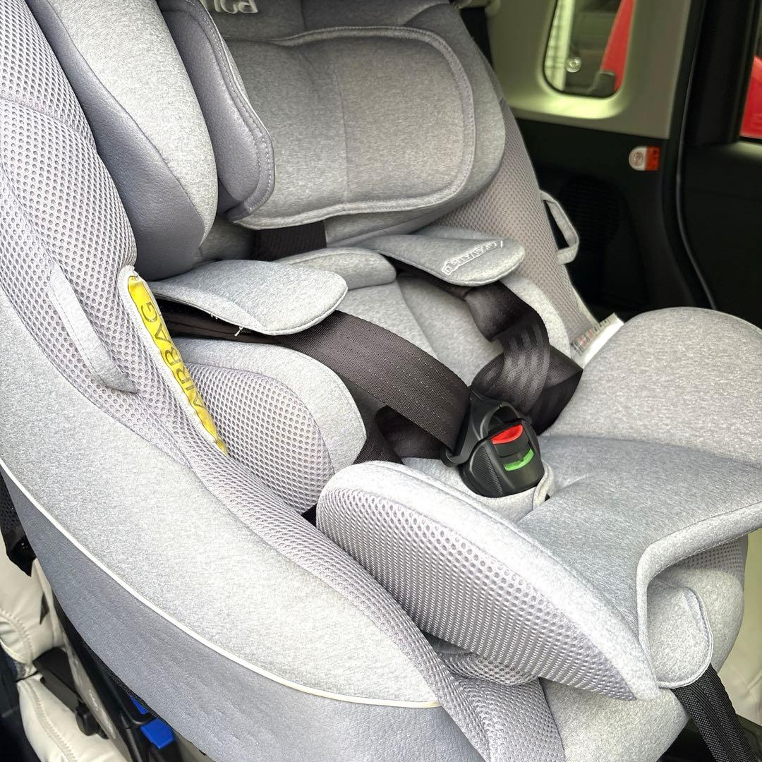 美品　Aprica クルリラAD チャイルドシート 新生児　ISOFIX対応