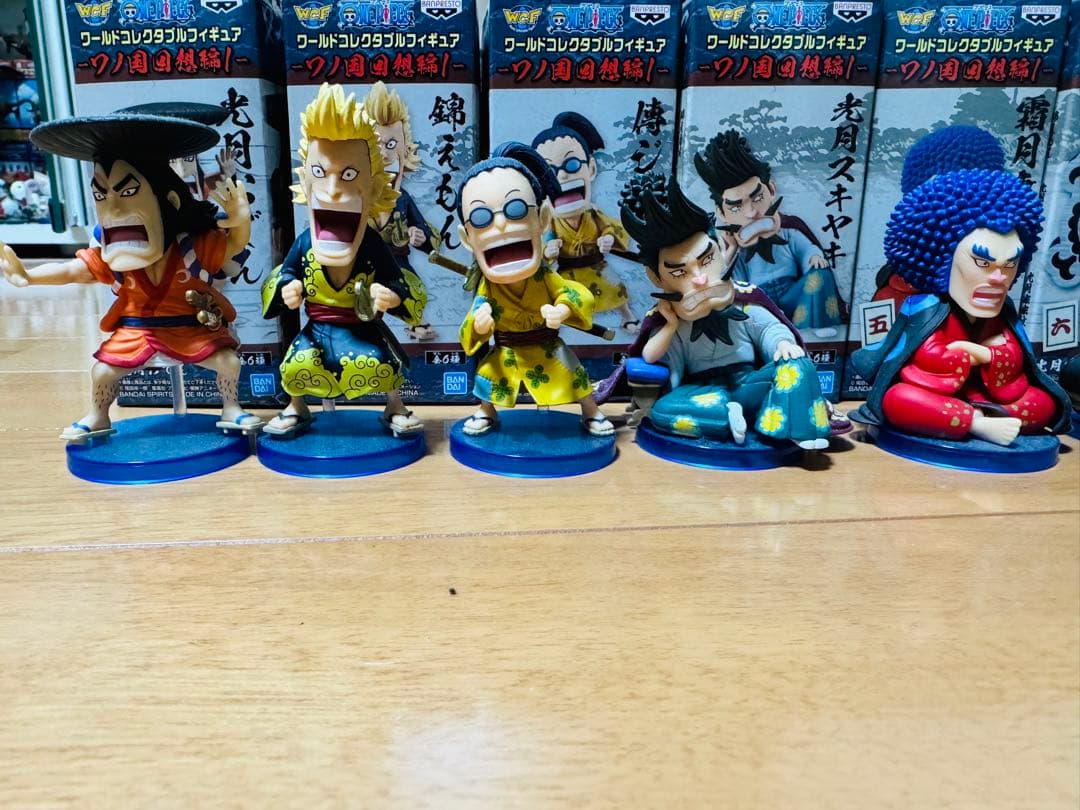 ワーコレ］ワノ国回想編1〜3全18種箱付き - メルカリ
