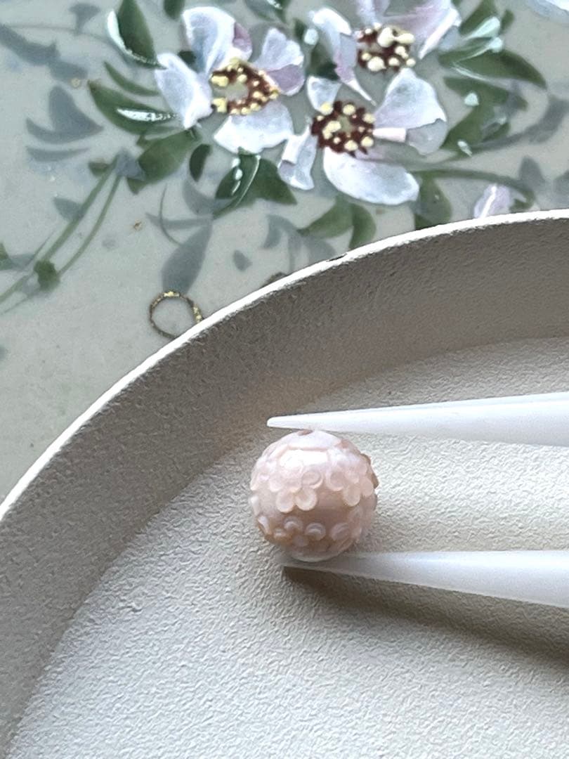 おともさん✴︎あこや真珠フラワーカービング＊①ネックレス③