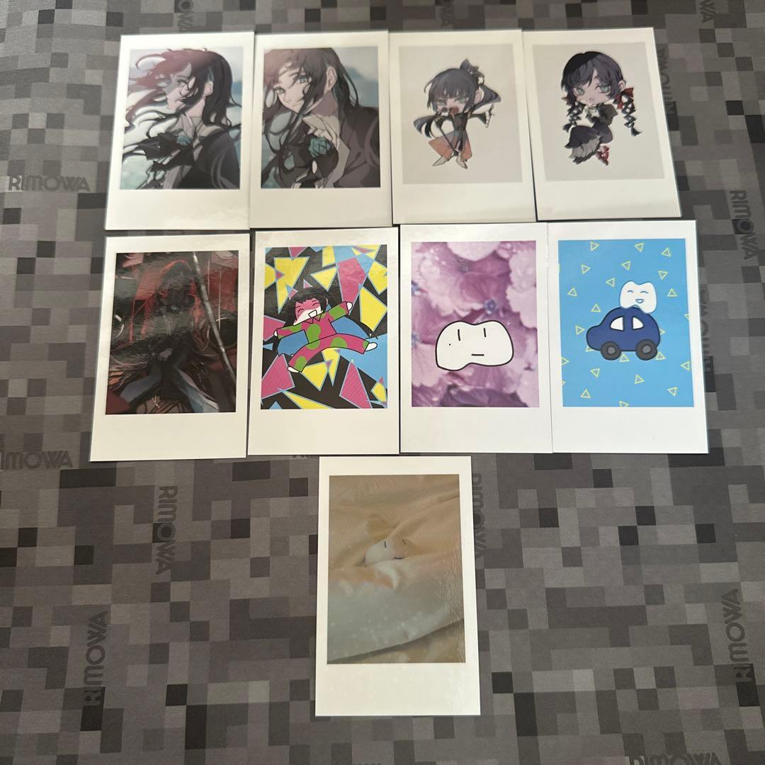 Ado 心臓チェキ風トレーディングカードコンプ品(9種)