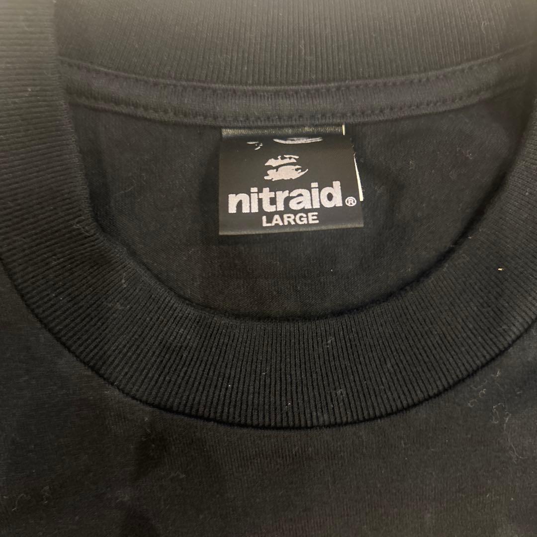 nitraid 88プリント Tシャツ L ブラック