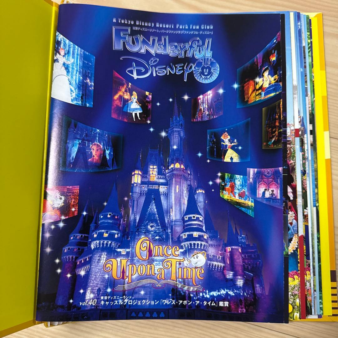 ファンダフルディズニー 会報誌 A4サイズのバインダー&ファイル付き