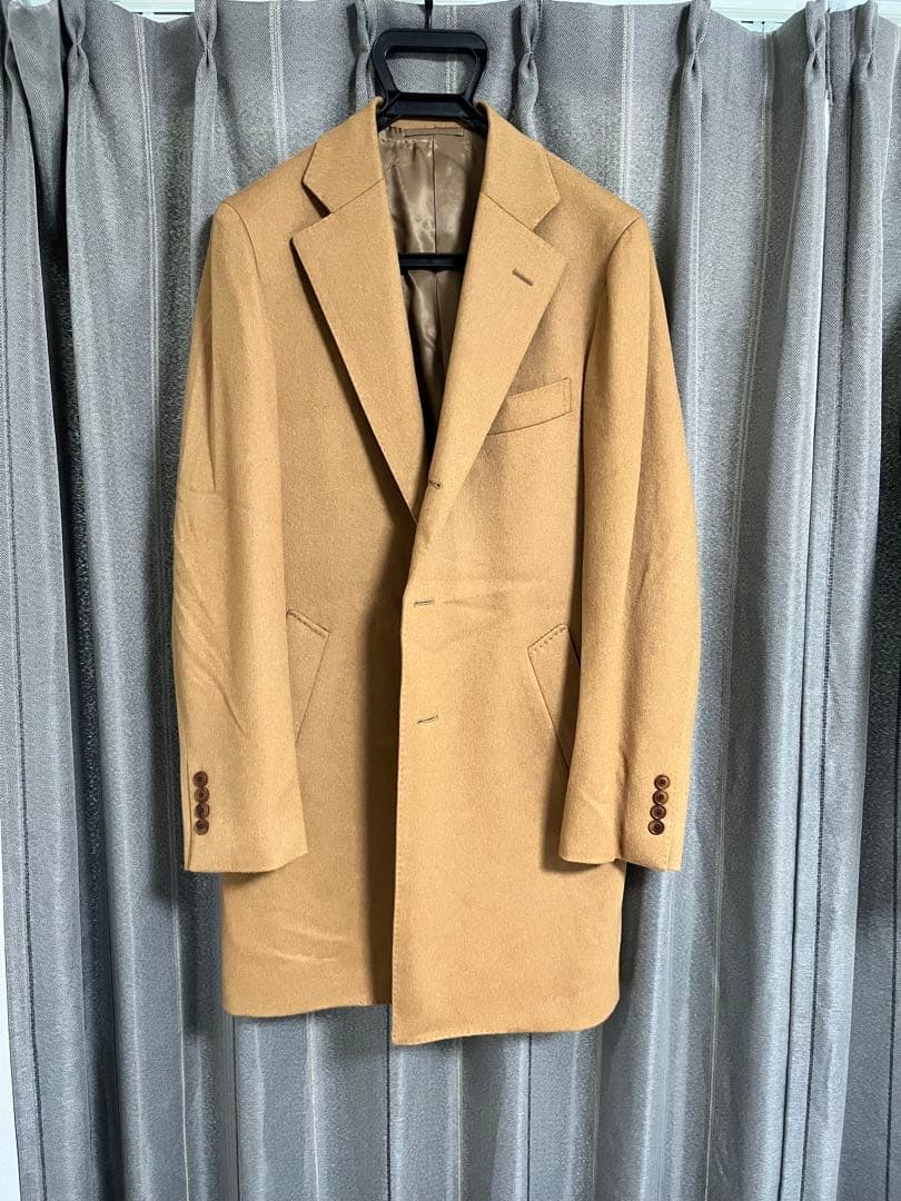 SHIPS ウールカシミア混合 シップス SHIPS チェスターコート ウール