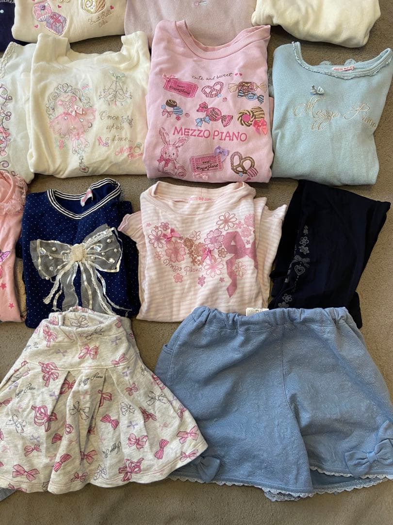 T*a様 メゾピアノ　トレーナー セーター ロンT ショーパン 秋冬 17点 1