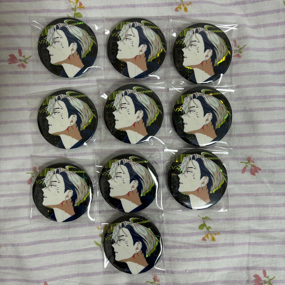 ビバレン XlamV said that 缶バッジ レオン×25