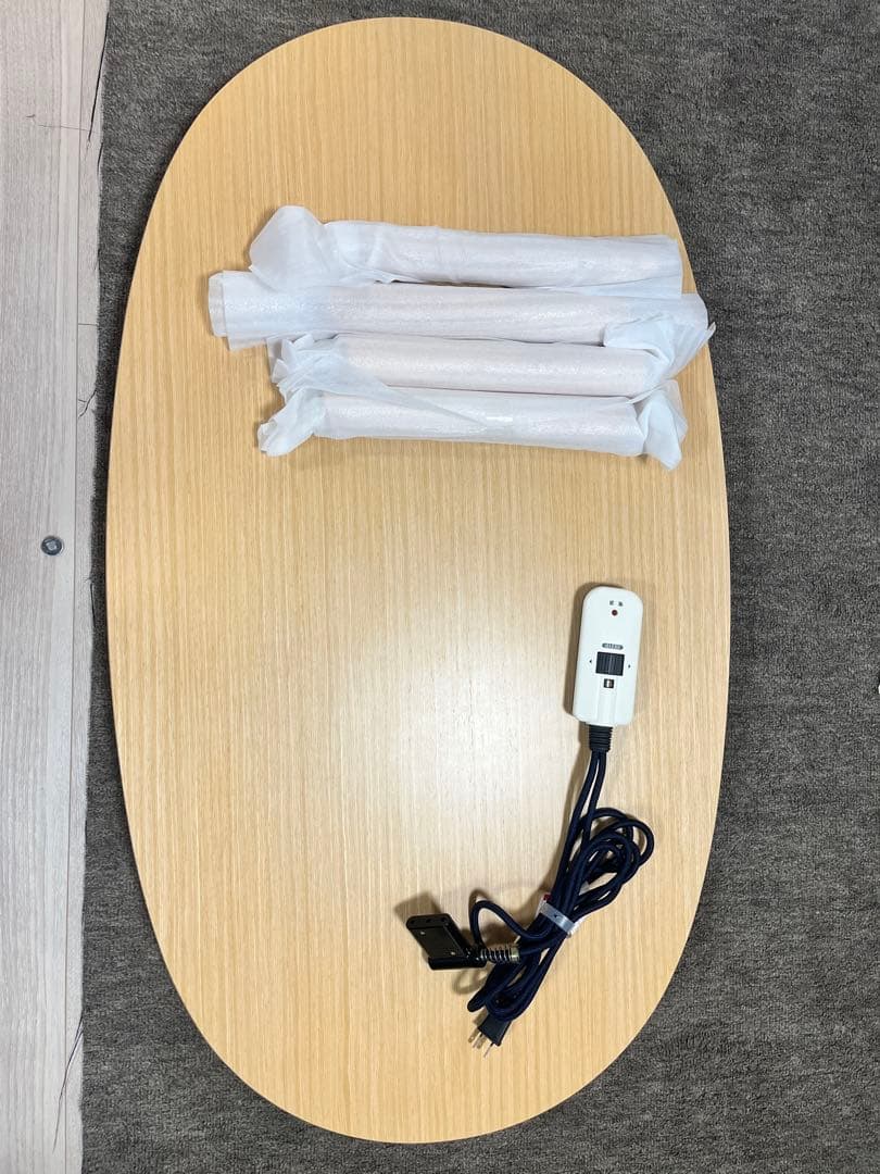 無印良品 楕円こたつ 小 MJ-KDS2-N 110×62×35 cm 楕円こたつ