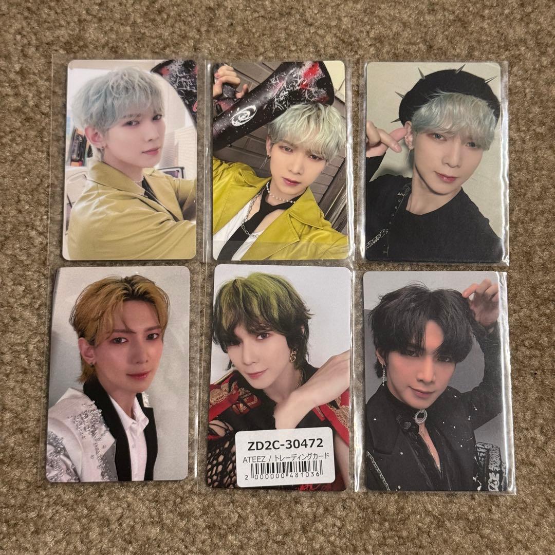 ATEEZ ヨサン トレカ 6枚 セット - メルカリ