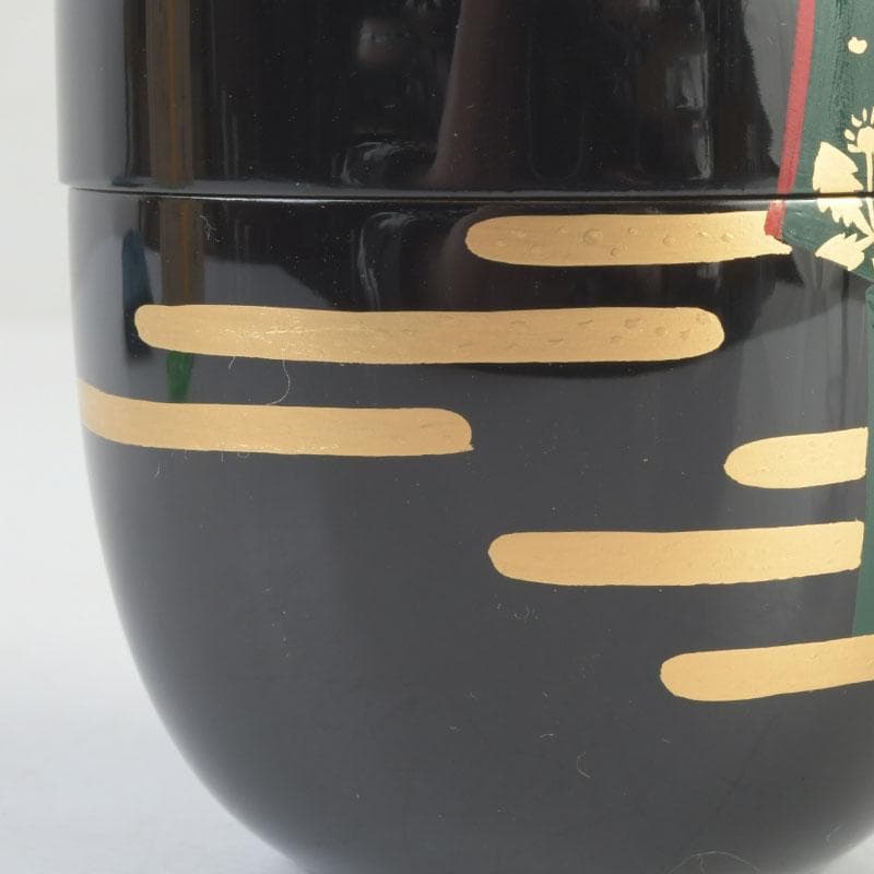 茶道具 加賀蒔絵師 岩倉利慶作 即中斎好写 誰袖蒔絵 中