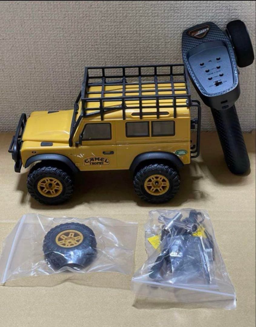 日本語説明書付 FMS ランドローバーディフェンダー90 1/24 FCX24M