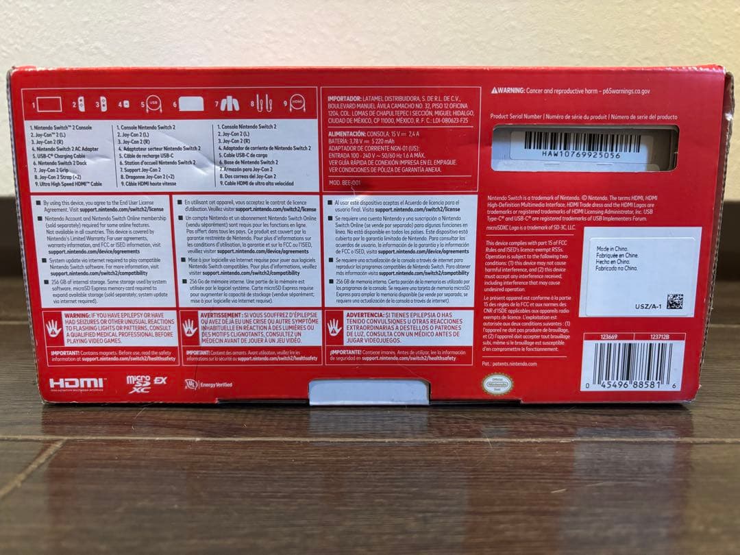 新品未使用Nintendo Switch 2 多言語対応版