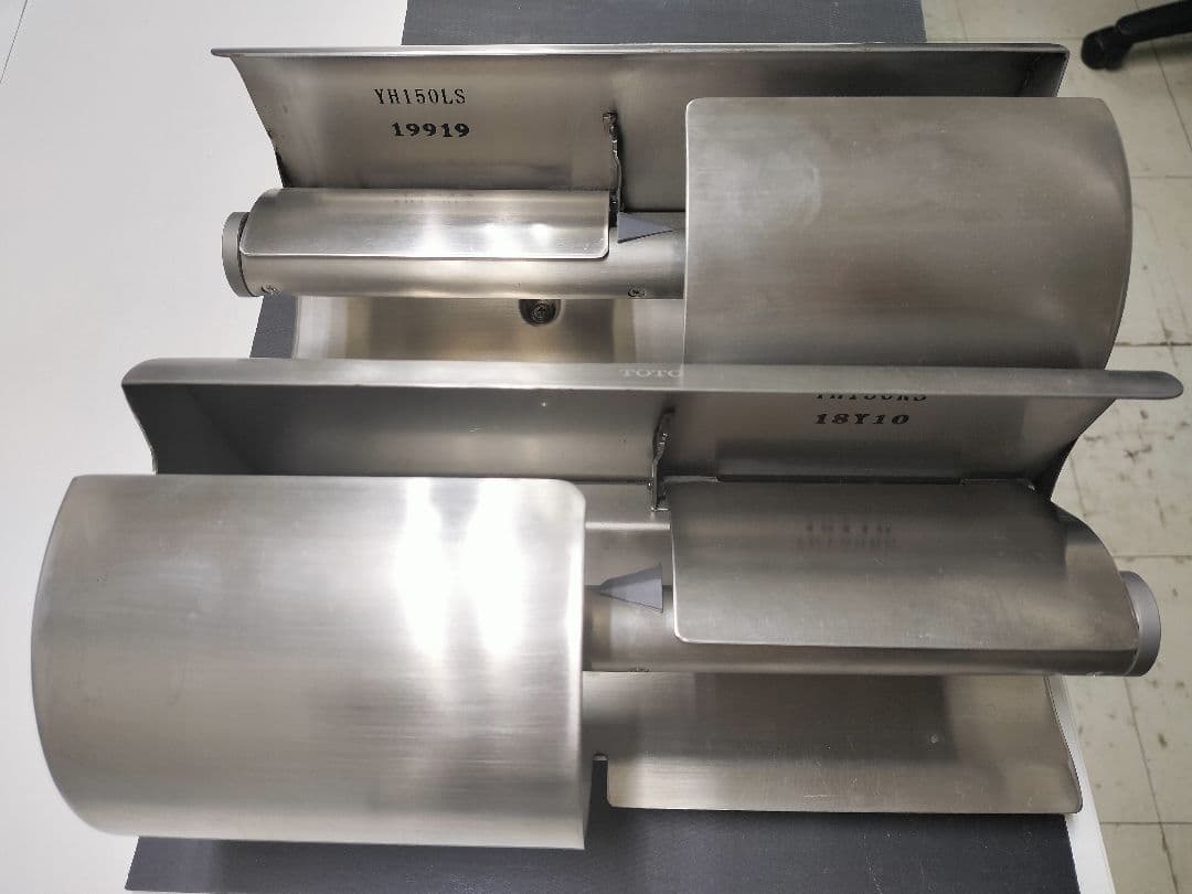 TOTO　YH150LS·RS ステンレス製 ペーパーホルダー2台