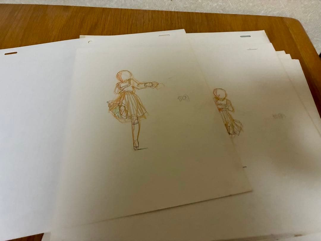 ハイスクール！奇面組　OP原画　24枚