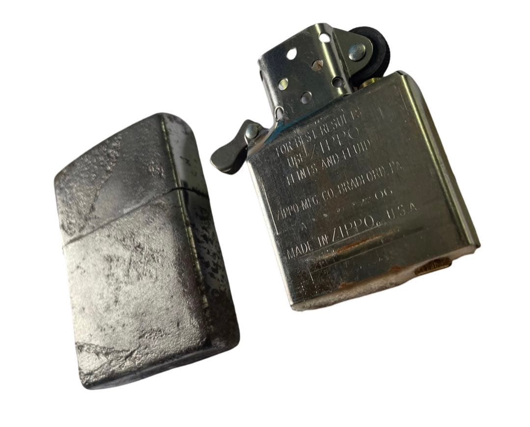 米軍朝鮮戦争ナム戦スチール製1953〜4年ZIPPOビンテージジッポー希少品