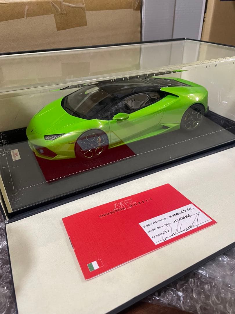 MRコレクション ランボルギーニ ウラカン LP610 1/18 ミニカー