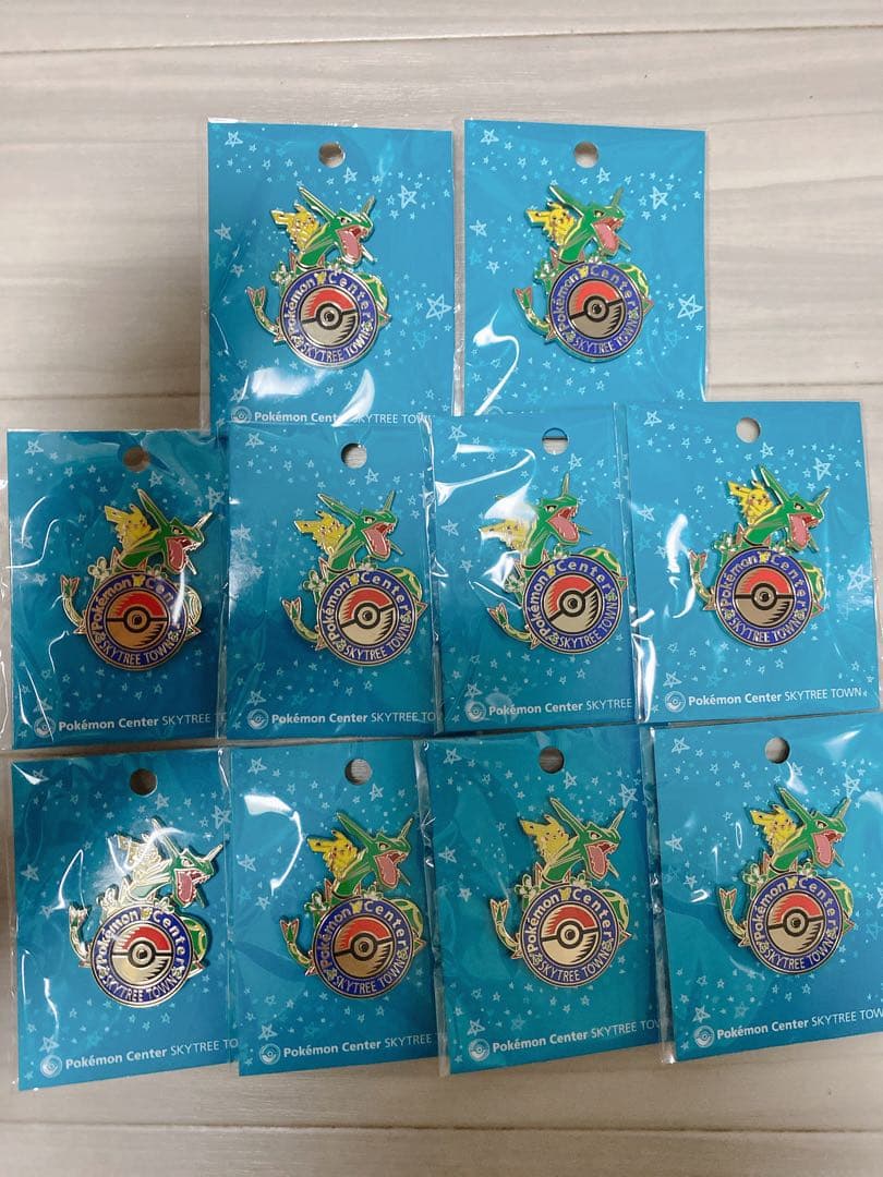 ポケモンセンター スカイツリータウン ピンバッジ ロゴピンズ