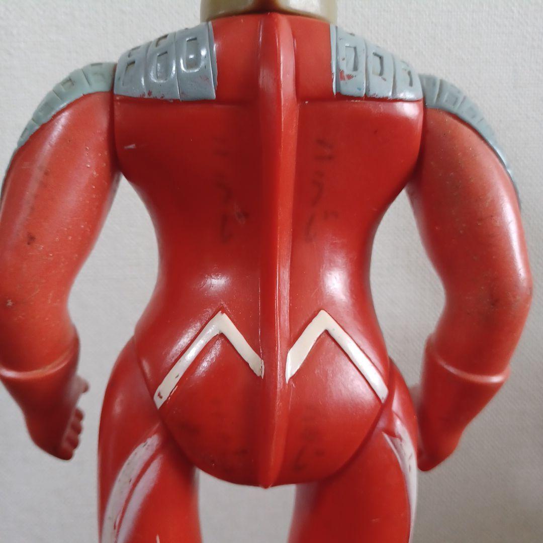 当時もの希少ブルマァク製　ジャイアント「ウルトラセブン」約40㎝ソフビフィギュア