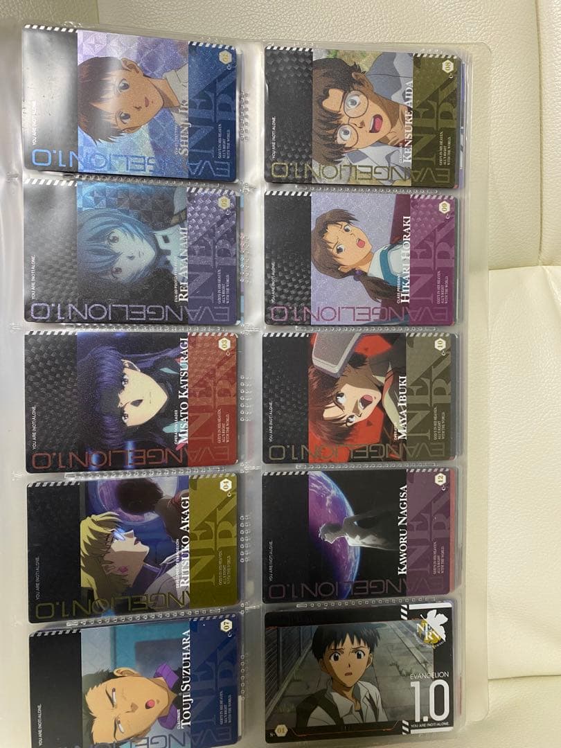 エヴァンゲリオン　ローソン版ウエハース　カード　90枚