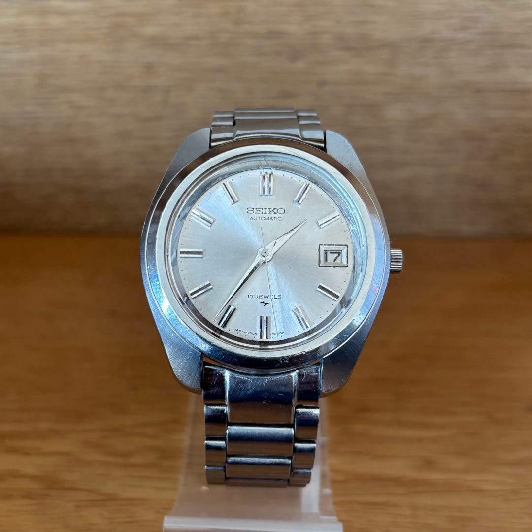 【稼働品】セイコー7005-7030 SEIKO 自動巻き 腕時計 ヴィンテージ