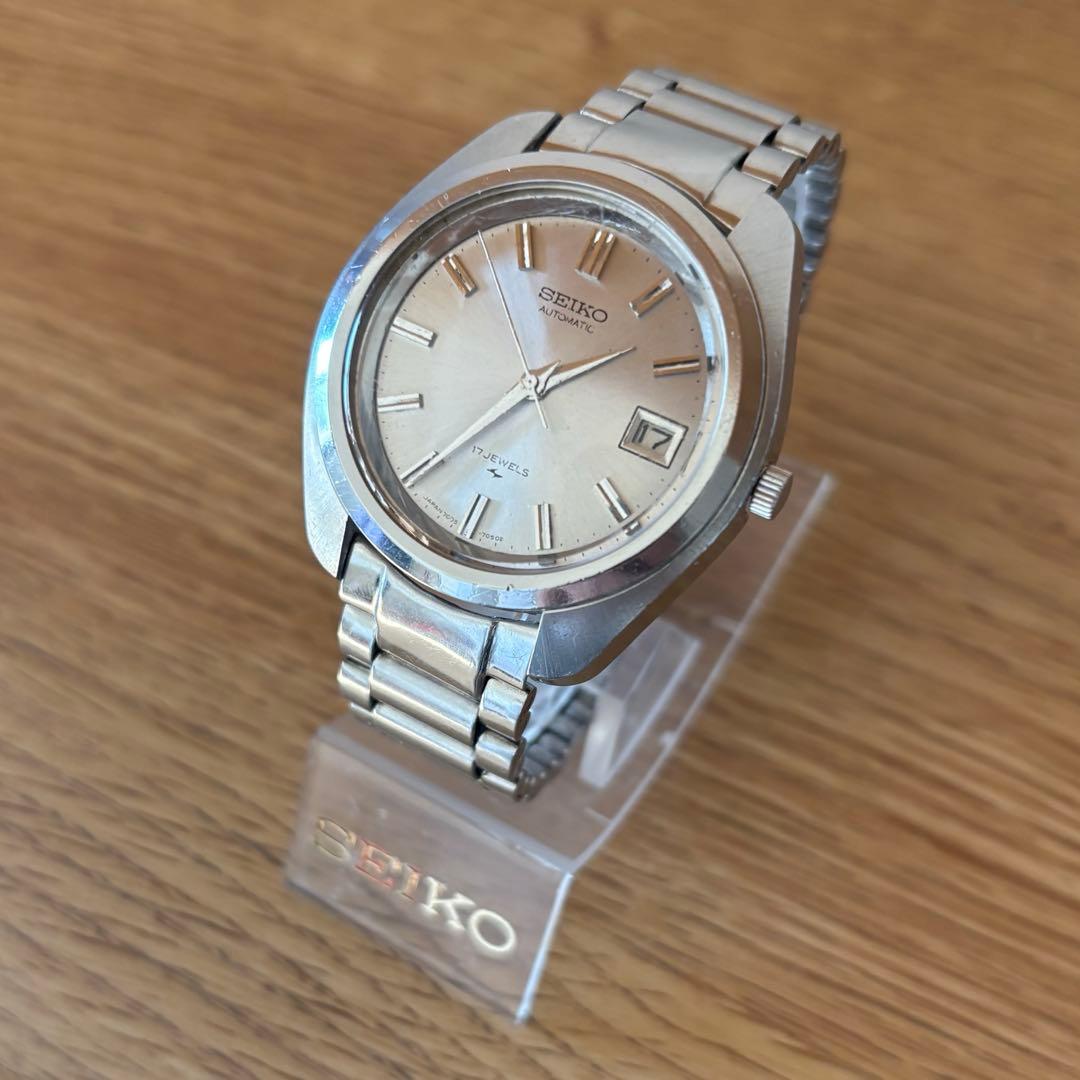 【稼働品】セイコー7005-7030 SEIKO 自動巻き 腕時計 ヴィンテージ