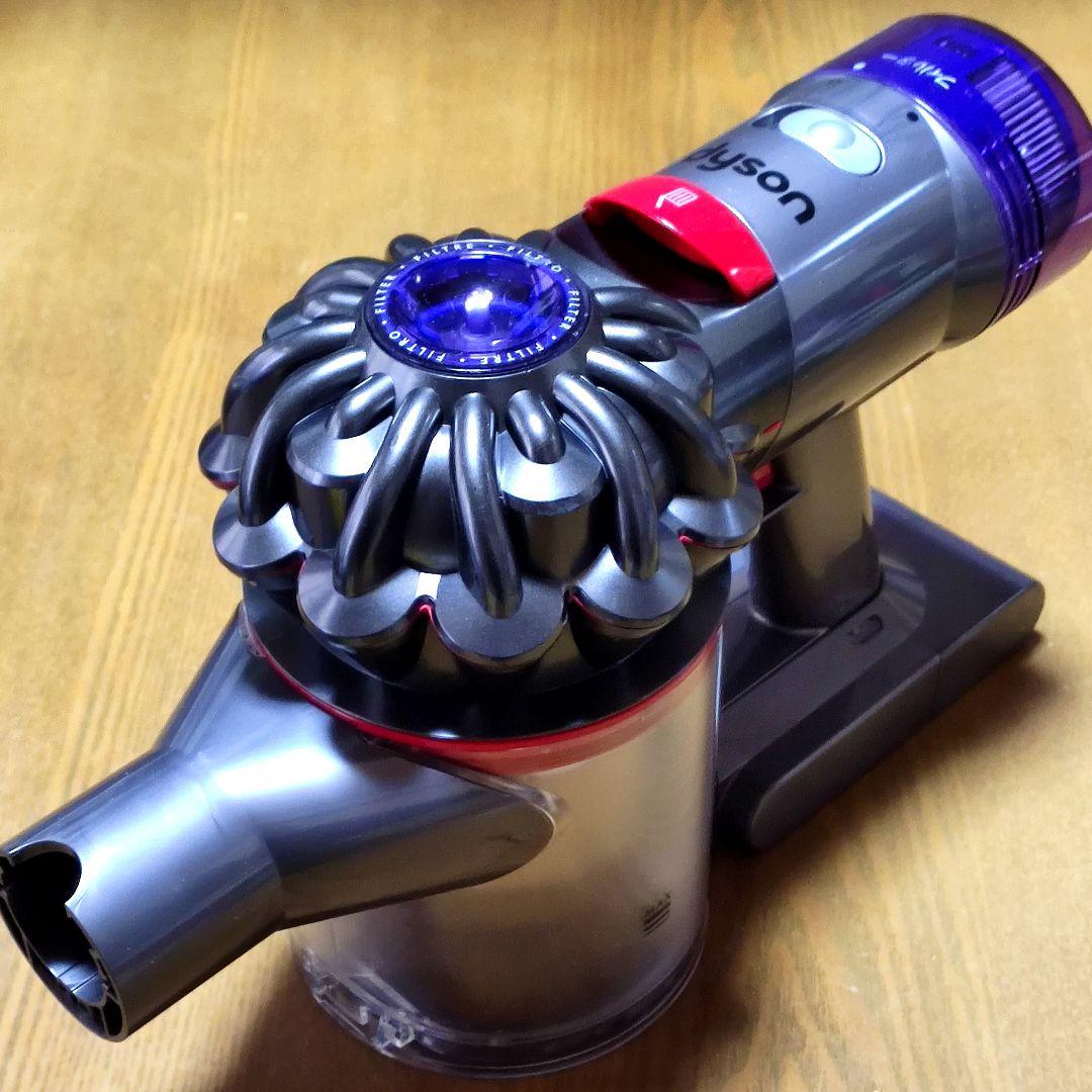 ダイソン V8 SV10 掃除機 分解清掃済み 動作品 純正バッテリー3つセット