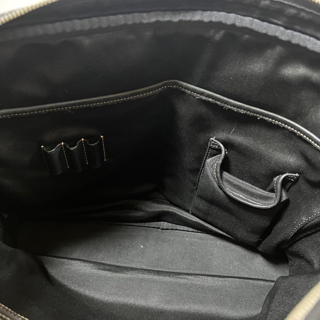 【良品】COACH コーチ 2way ビジネスバッグ ブラック 70168